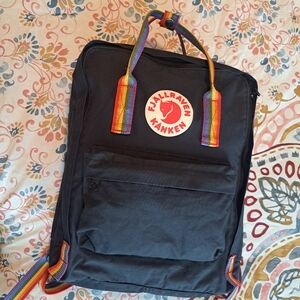 Fjallraven Kanken Rainbow Backpack